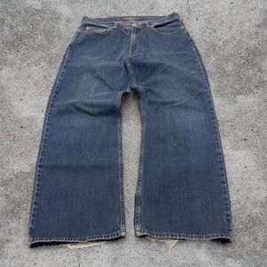 Vintage baggy dark Wash Perry Ellis jeans